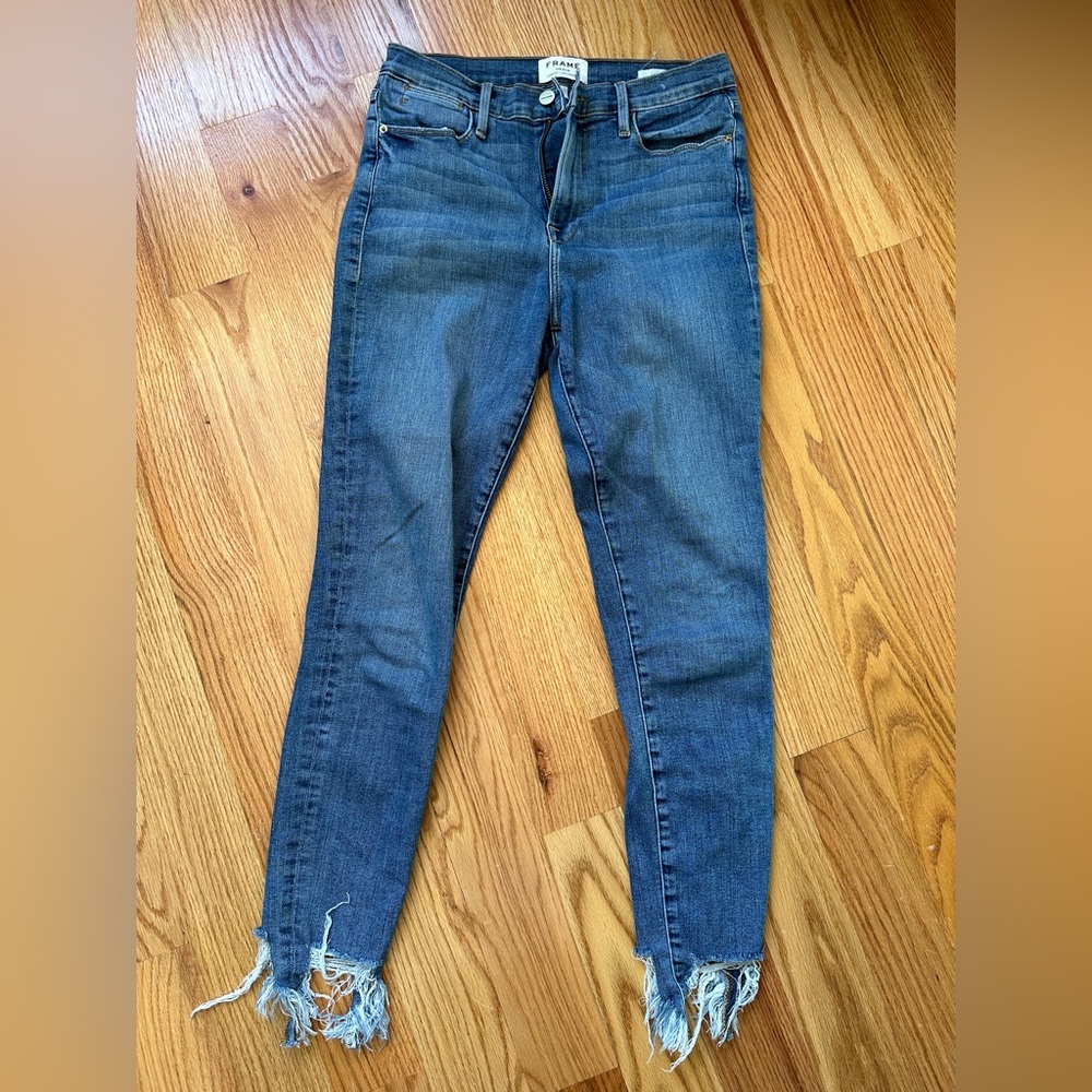 Frame Le High Skinny